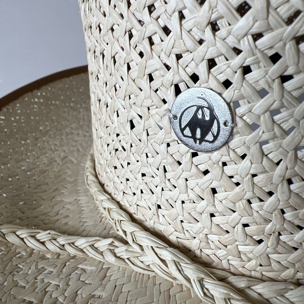 Freya Palm Sz L Hat UPF 50 Handmade Natural 100% Straw NWT Great gift - Picture 9 of 9